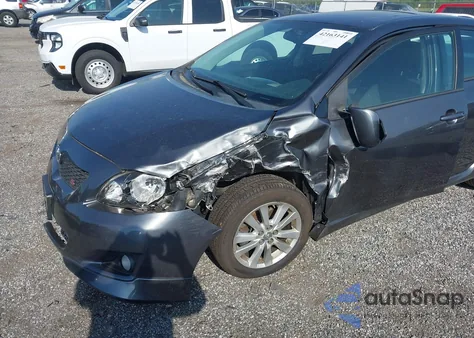 2010 Toyota Corolla S from USA, damaged, VIN 2T1BU4EE0AC423869